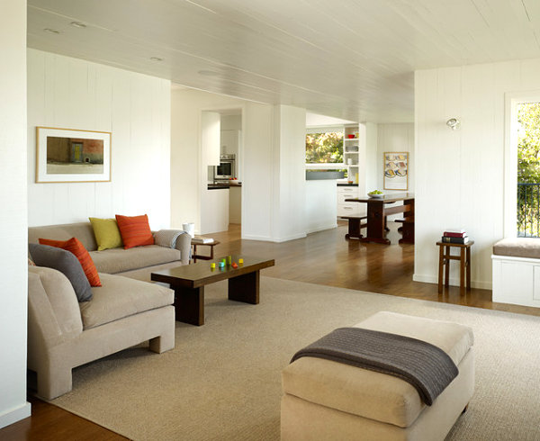 living room interior design Less Is More: Minimalist Interior 