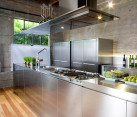 Stainless steel kitchen