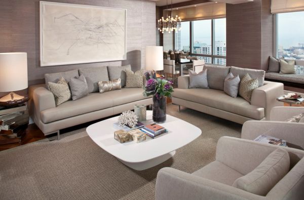 Fifty shades of grey: design ideas and inspiration Wohnzimmer design wandfarbe