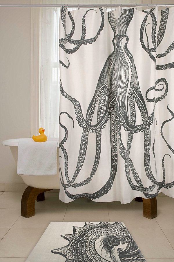 Refreshing Shower Curtain Designs for the Modern Bath