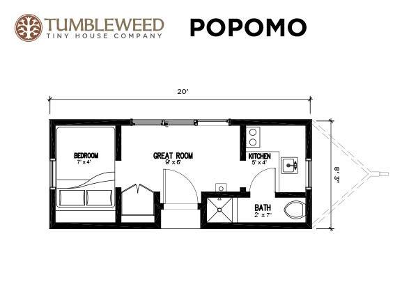 The Compact Style of Tiny Tumbleweed Homes