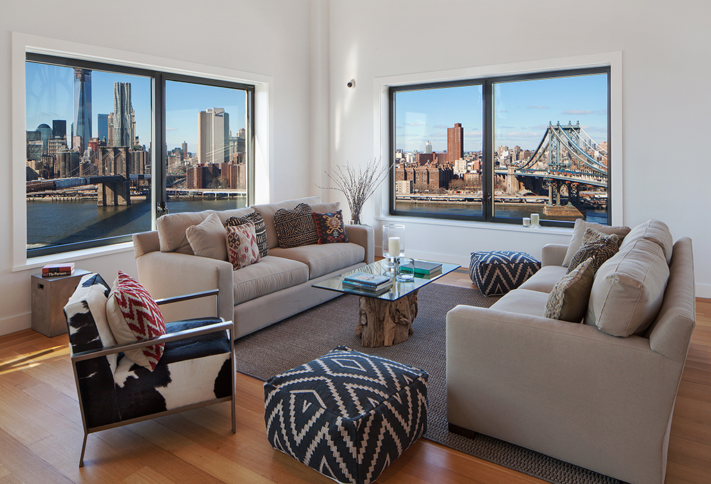 Clock Tower Penthouse in Brooklyn Stuns With Timeless Views Of NYC Skyline