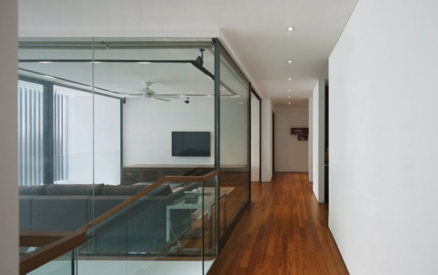 Cool glass enclosure in the house