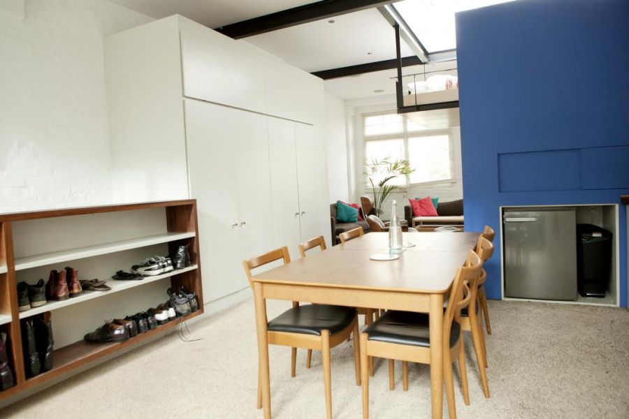 Stylish London Apartment Incorporates Creative Space Saving Solutions
