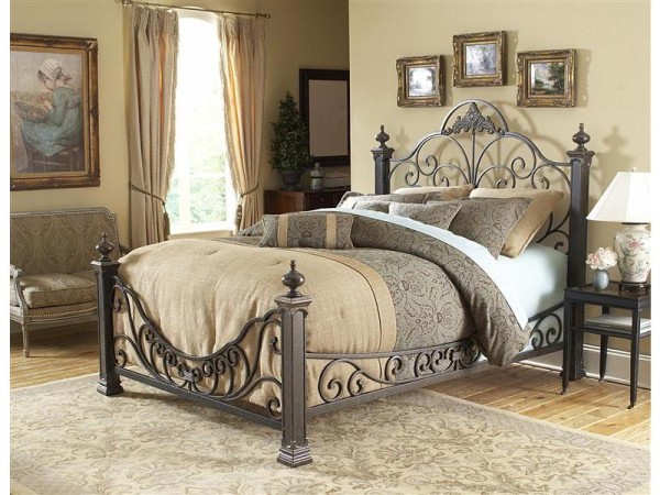 Fantastically Hot Wrought Iron Bedroom Furniture
