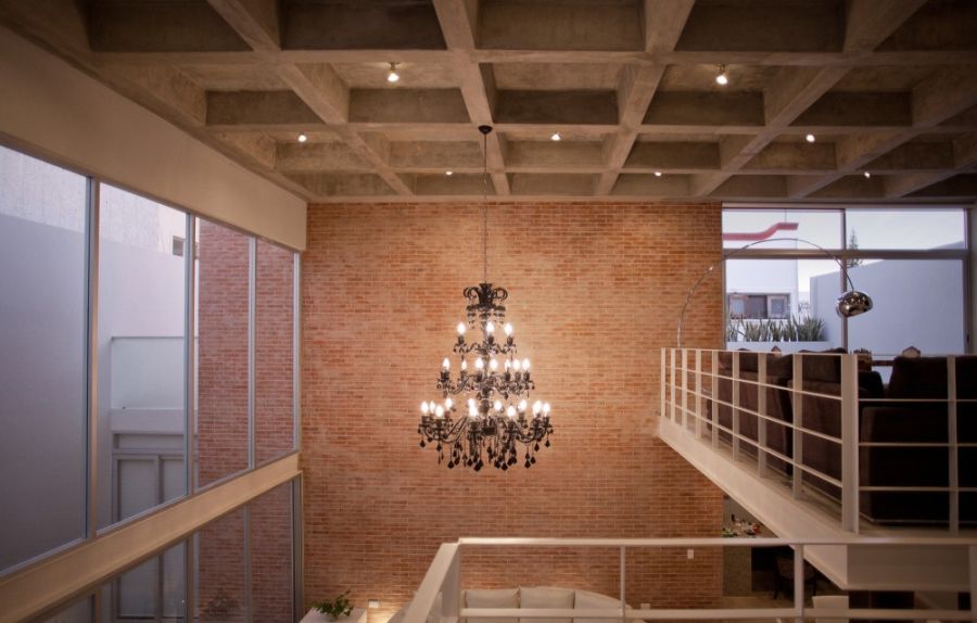 Stylish chandelier steals the show