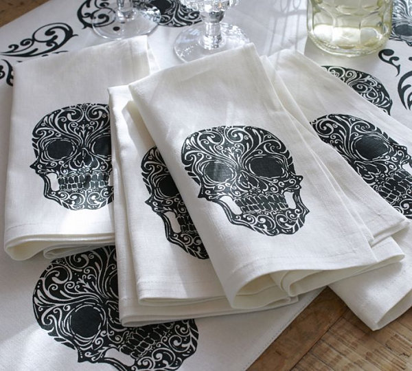 Day of the Dead napkins