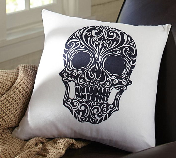 Day of the Dead pillow cover