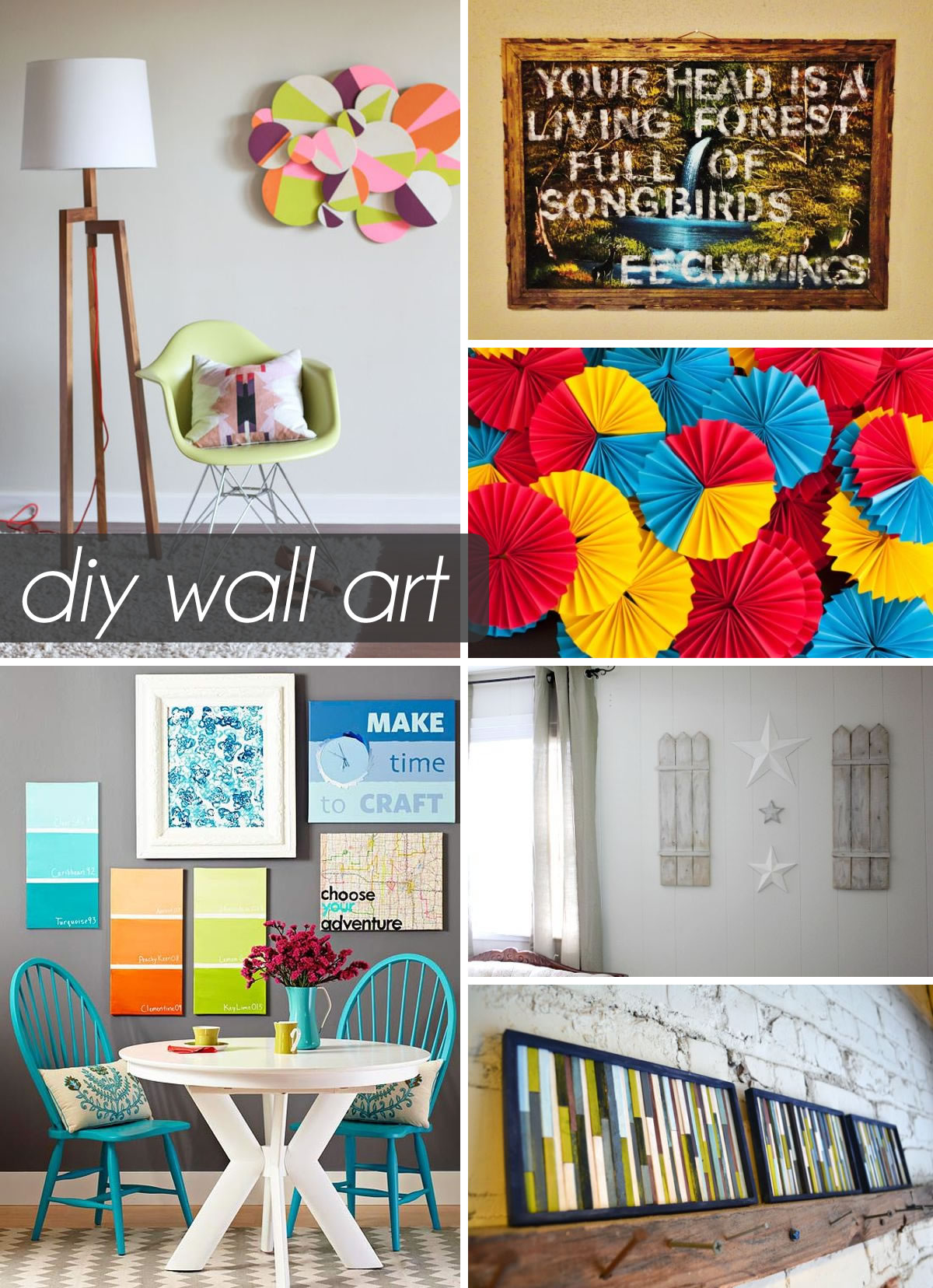 50 Beautiful DIY Wall Art Ideas For Your Home