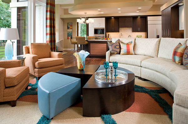 Exquisite Coffee Table with Seating Options