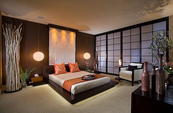 Masters Asian Themed Bedroom