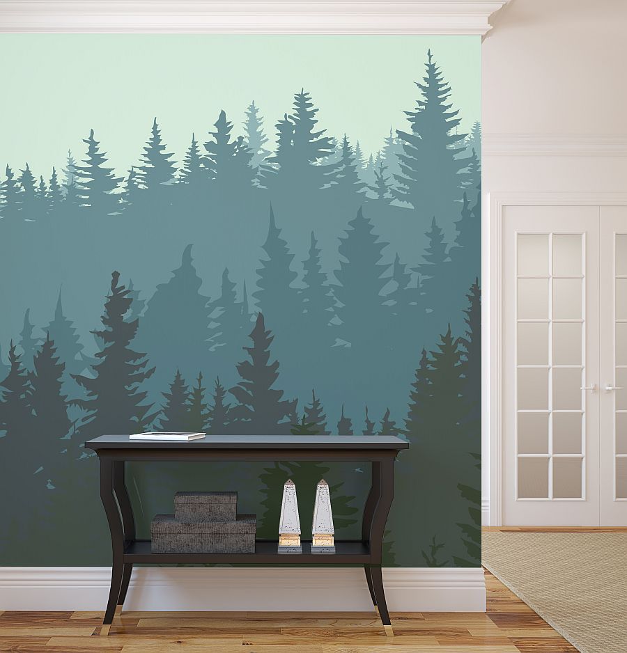 10 Breathtaking Wall Murals for Winter Time