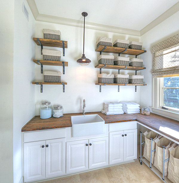 Modern Shelves For Laundry Room for Living room