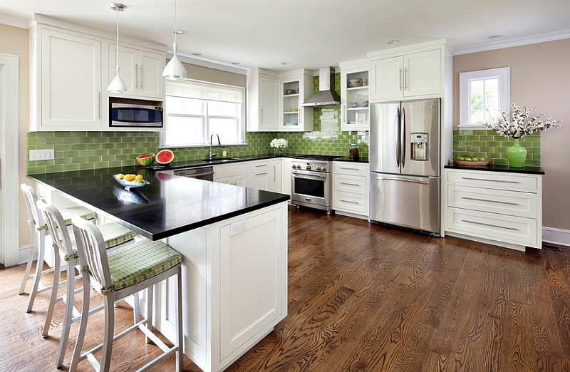 Kitchen backsplash ideas: a splattering of the most popular colors!