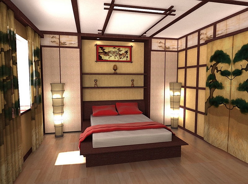 Asian Style Bedroom Decor