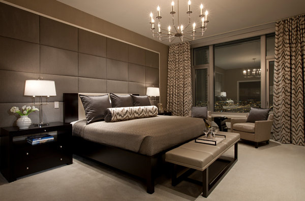 taupe bedroom ideas with black furniture