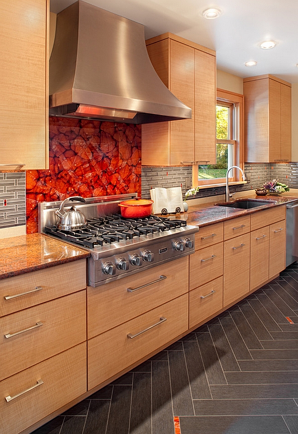 Kitchen Backsplash Ideas A Splattering Of The Most Popular Colors Hot Sex Picture