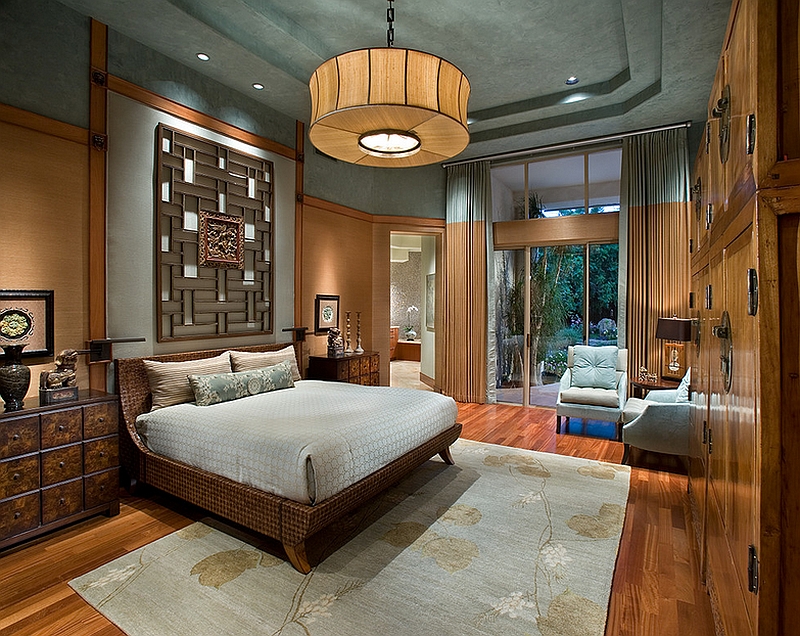 Asian Inspired Bedrooms: Design Ideas, Pictures
