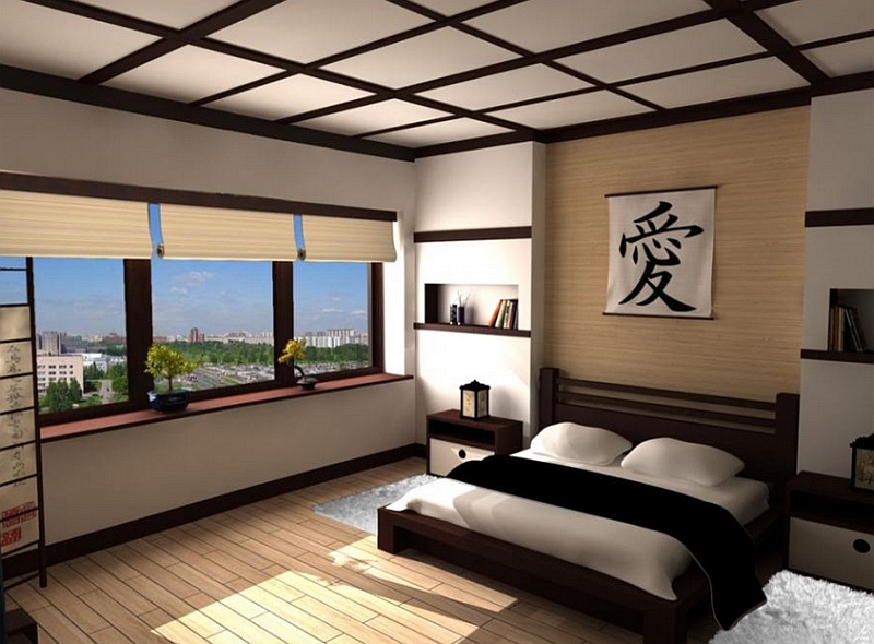 Unique Asian Themed Bedroom Ideas for Living room