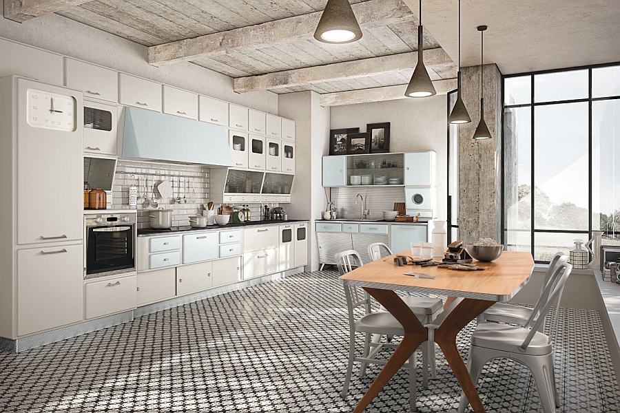 Vintage Kitchen Offers A Refreshing Modern Take On Fifties Style