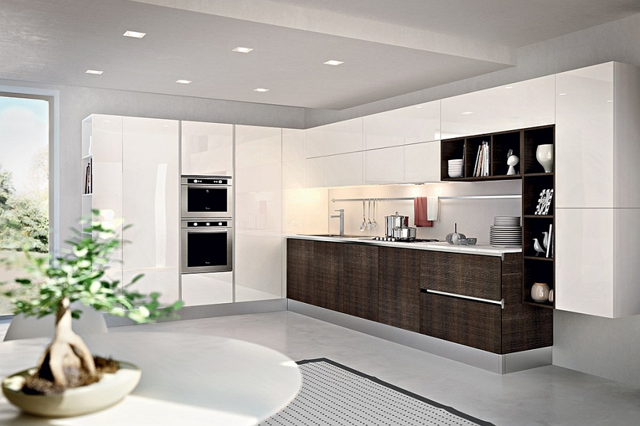 design friendly eco kitchen Beautiful friendly eco Italian design kitchen with