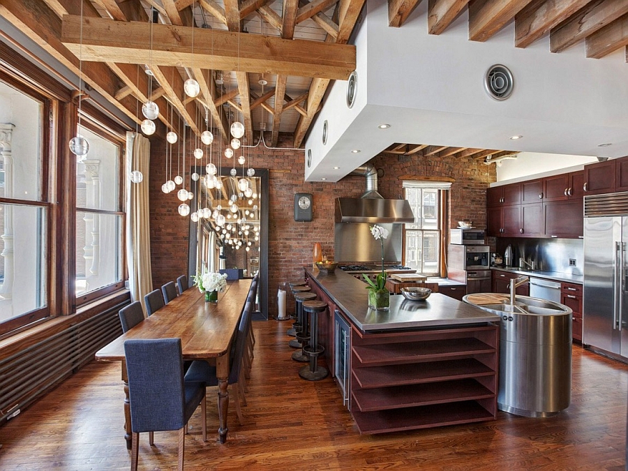 new york loft kitchen design