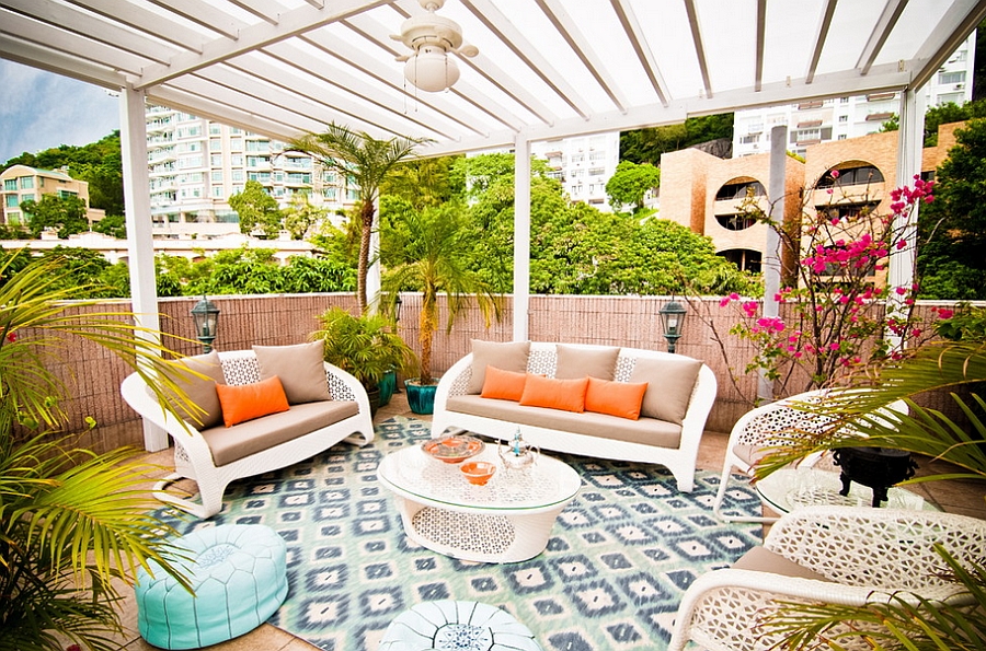 Moroccan patios, courtyards ideas, photos, decor and inspirations Design décor patio