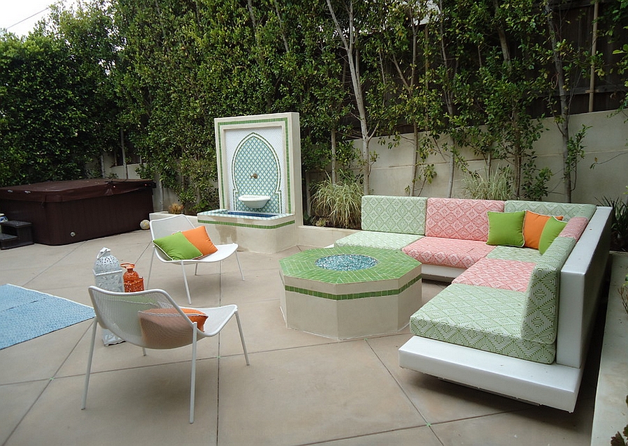 Moroccan patios, courtyards ideas, photos, decor and inspirations