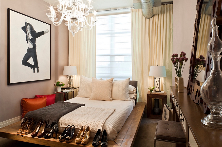 Give your feminine bedroom a modern bohemian style [Design: Elizabeth ...