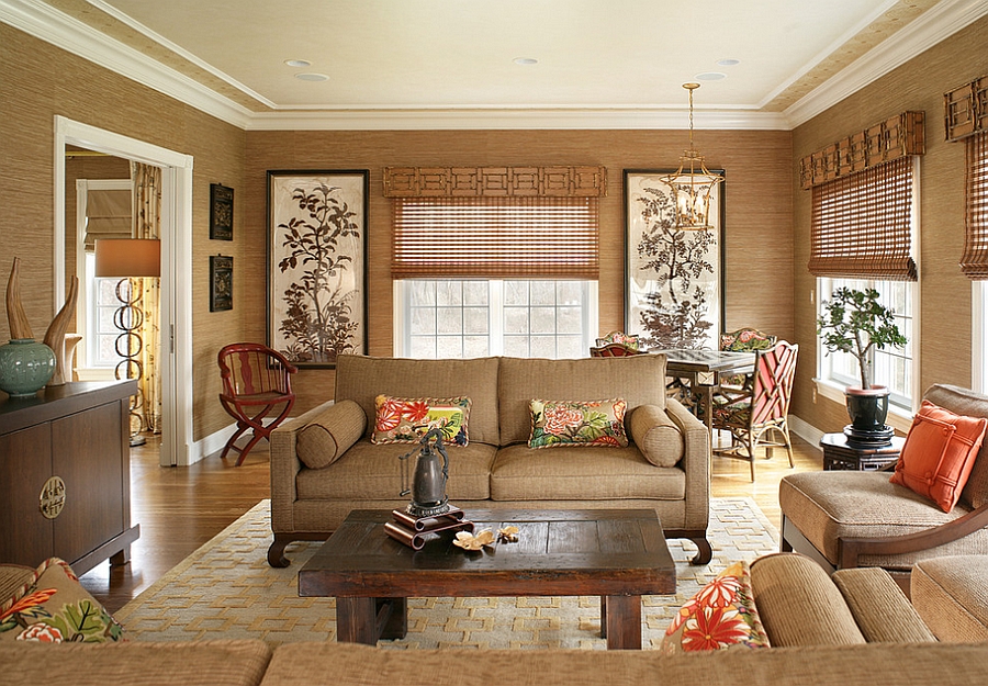 Asian Inspired Living Rooms 119