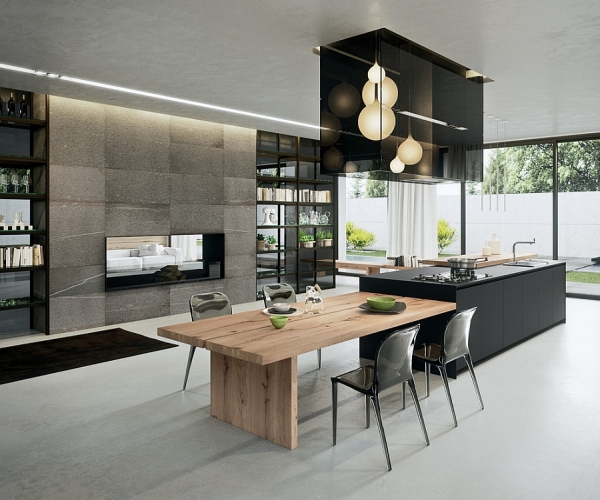 Exquisite modern kitchen design from arrital 600x500