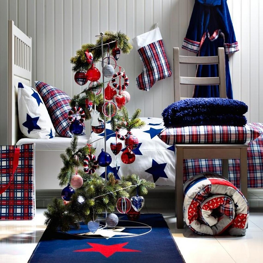 10 Christmas Bedroom Decorating Ideas, Inspirations