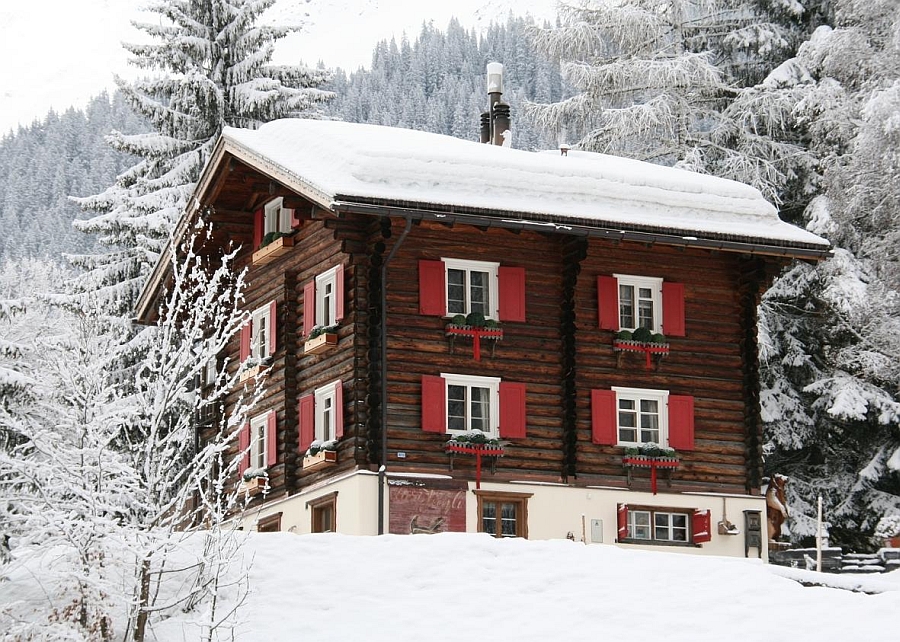 Gorgeous Chalet Bear is one of the best winter retreats in Europe Vacationing in the Swiss Alps: The Exclusive Chalet Bear