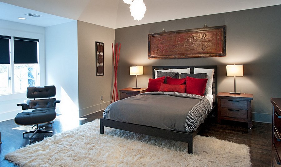 Polished Passion: 19 Dashing Bedrooms in Red and Gray!