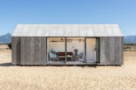 Beautiful concrete prefabricated home