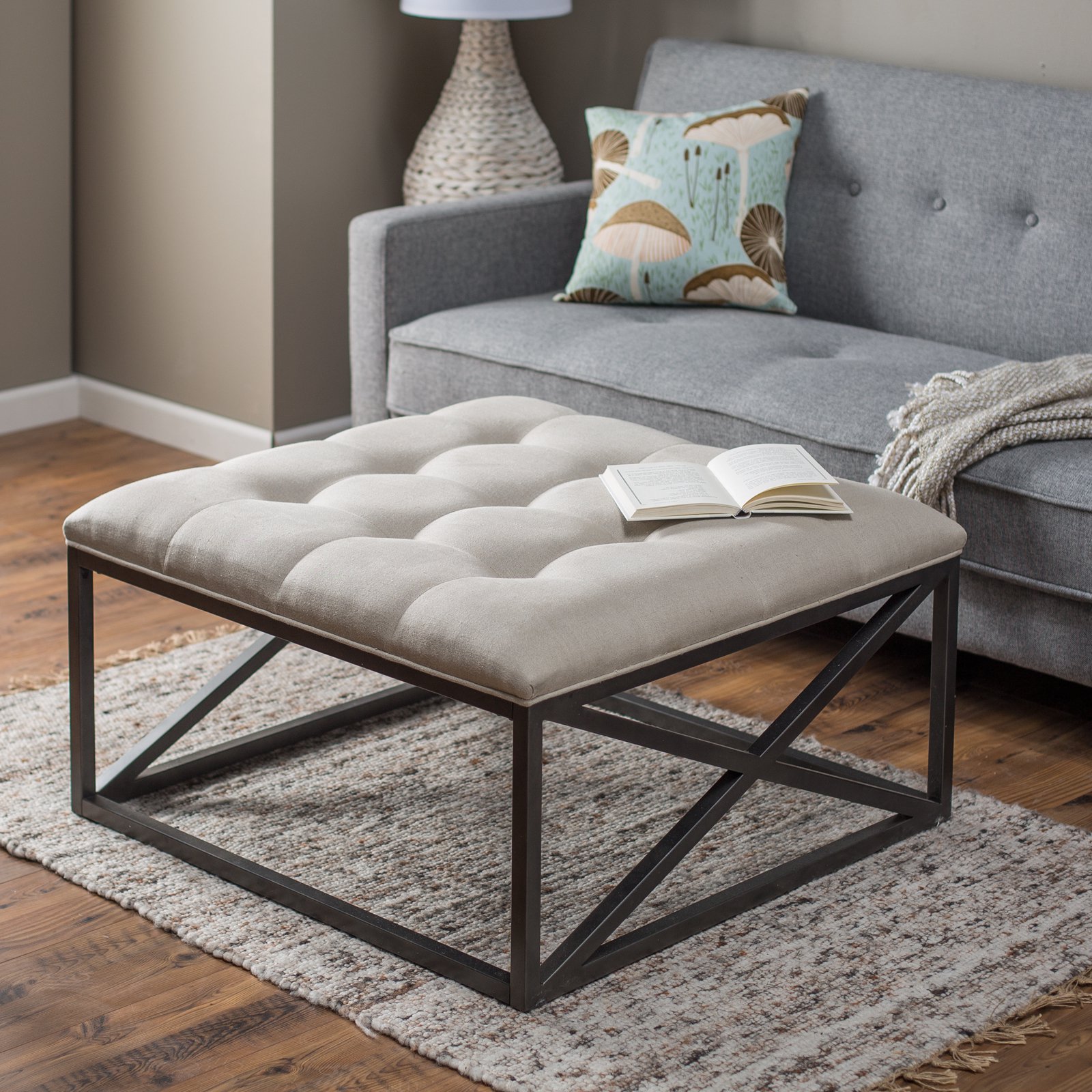 19+ pottery barn griffin coffee table 8 plush tufted ottomans to add comfort and functionality to your living