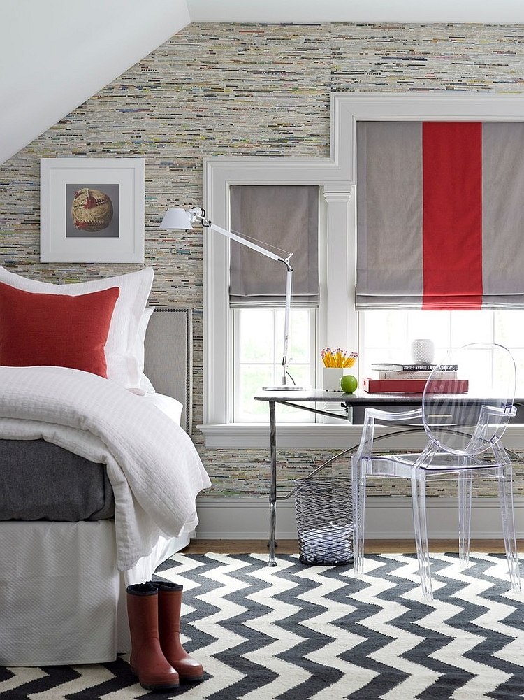 Polished Passion: 19 Dashing Bedrooms in Red and Gray!