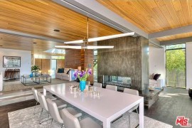 Custom prefab home - dining room