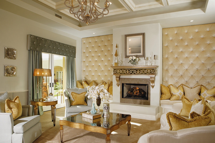 upholstered wall panels for living room