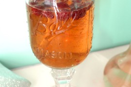 DIY Wine Glasses Mason Jar