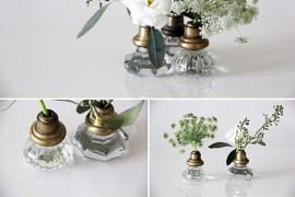 Door Knob DIY Flower Vase
