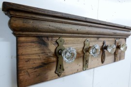 Glass Door Knob Coatrack