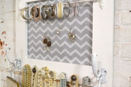 Glass Doorknob Jewelry Holder