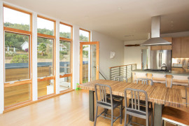 Kitchen area design - prefab home