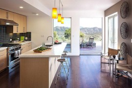 Kitchen design for prefab home - Breezehouse