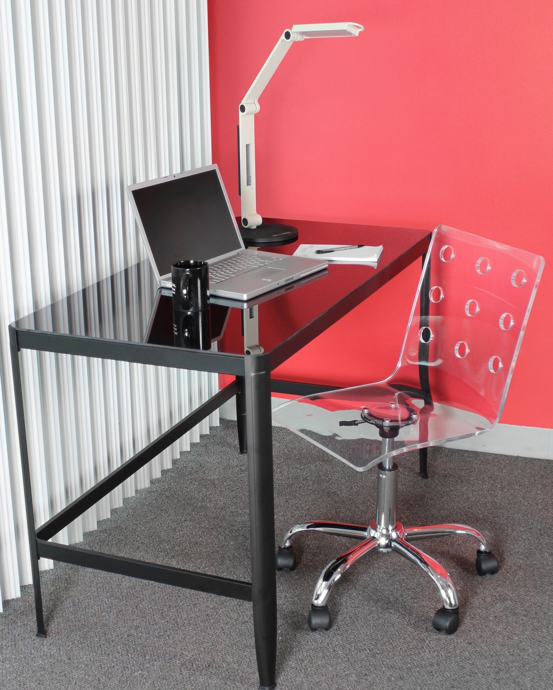 LumiSource Clear Office Chair 