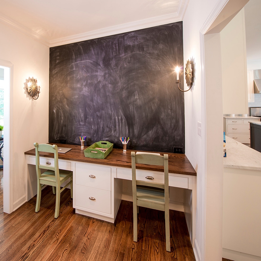 Latest Chalkboard Paint Office With Luxury Interior