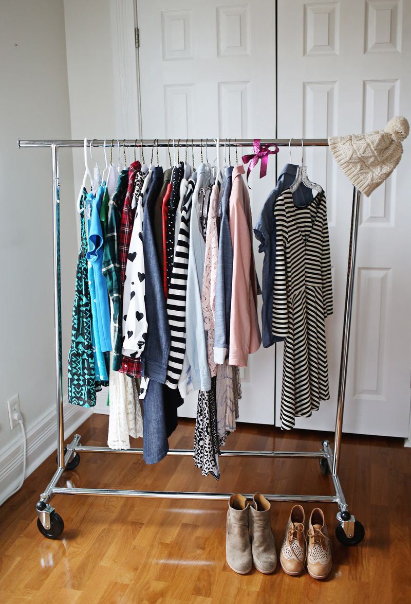 Capsule wardrobe from A Beautiful Mess
