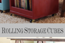 DIY Storage Cubes