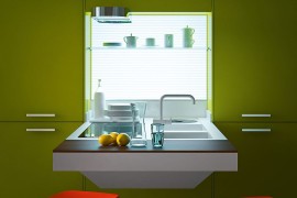 Fully equipped workstation Board from Snaidero